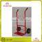 Steel china Hand Trolley with two wheel in red blue balck color HT1560