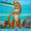 Low Price monkey shape inflatable animal for promotion