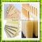 Natural wood/bamboo ice cream sticks