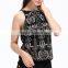 Domin fashion beading and sequin lady blouse & top