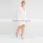 Professional Customized White Plus Size Fat Women New Ladies Dress