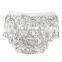 2017 Newborn fashion baby sequin bloomer baby sparkle underwear children diaper cover