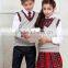 Normal design high quality grey sleeveless vest bulk school uniforms