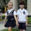 Juqian Factory Made Stylish Summer fashion Primary Kids school uniform girls school dress