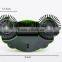 360 degree Rotation Swirl Dustpan Broom Hand Propelled Floor Sweeper