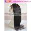 Factory Unprocessed Human Silky Straight 100 Brazilian Virgin Hair Full Lace Wigs With Baby Hair For Black Women