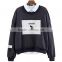 Wholesale Cheap Women Casual Autumn Embroidered Pullover Sweatshirts,Custom Fashion Crewneck Embroidered Sweatshirts for women