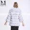 2015 New Design Italian Patternn Jacket Natural Real Blue Fur Fox Coat