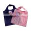 Customized foldable logo any size variety material of CE standard giveaway foldable nylon bag
