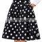 Grace Karin Vintage Pinup 50S 60S Polka Dots Cotton Skirts CL6294-2#