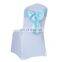 2015 Best Selling Chair Satin Ornement Blue Sashes