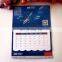 HOT Sale custom shape and logo magnetic whiteboard with calendar
