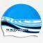 Waterproof 100% Silicone Swim Cap for Canada Swimmers