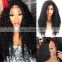 Freya Hair deep curl brazilian hair in china pre plucked lace wig