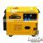 5kva three phase 220V Silent Cart type diesel generator