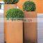 Corten Steel planters