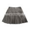 C1025/Hot sell wholesale fashion cotton baby girls pleated knee skirt high quality school kid clothing