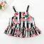 2018 Summer Baby Set Slip Flower Stripe Kids Boutique Outfits