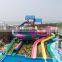 water play equipment manufacturer fiberglass slides use in the aqua park