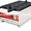 china suppliers digital cartoon waffle machine with 4 pcs