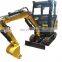 Surprise promotion gift excavator 2.2 ton mini excavators cab equipped for sale prices