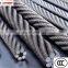 19x7 high tensile steel wire cable galvanized steel wire rope for crane