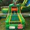 Inflatable Tropical Luau Carnival Games Kids Play Station Basketball Tee-ball Shooting Tossing Game Set