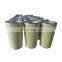 High temperature Imported PTFE Aromatic fiber needle felt Conical air filter cartridge