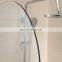 Rectangular shower cubicle toughened glass shower partitions
