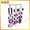 2015 acrylic and metal handbag display shelf manufacturer