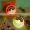 2021 Electric rainbow nightlight gifts set kids gift items with logo