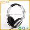 Luxurious silver super power bass chromized 50mm speaker headphones 2016