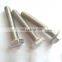 inox 304 316 m18x1.25 stainless steel bolt with hex head