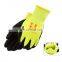 Cold Weather Outdoor Good Grip Sandy Nitrile Palm Coated Double Lining Thermal Winter Gloves Freezer Work Gloves