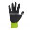 HDD In stock yellow custom pattern soft fitness polyester kids gardening gloves