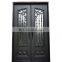 best quality wrought iron decoration main entrance grill doors design