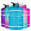 2021 popular wholesale half gallon 64oz large capacity outdoor sports handle portable time marker BPA free fitness bottle
