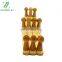 Wood Wall Mounted Towel Bar Rack with  Hooks for Bathroom Kitchen
