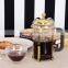 golden glass coffee pot,coffee plunger,stainless steel french press
