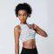 High Quality Sexy Yoga Top Wide Waistband Women Sports Bra Twist Sports Wear Push Up Racer Back Solid High Support Sports Bra