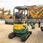 1.8T Hydraulic Crawler Excavator Trencher In Australia Digging Machine