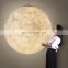 Earth Acrylic Moon Chandelier Light Ball Planet Lights 3D Hanging Moon LED Pendant Light