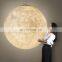 Earth Acrylic Moon Chandelier Light Ball Planet Lights 3D Hanging Moon LED Pendant Light