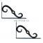 China factory made cast iron shelf brackets shelf wall mounting brackets for floating shelves