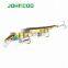 JOHNCOO Professional Fishing Lure 98mm 9.8g Top Water Wobbler Minnow Bass Pike Bait Swimbait