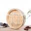Durable Bamboo Steamer Asian Style Traditional Food Premium Home Mini Bamboo Steamer Beneficial Lined 12 Inch