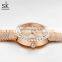 SHENGKE K0169L New Relogio Feminino Luxury Rose Gold Watch For Women Adjustable Milan Mesh Band Japan Movement Watch Luxury