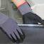 15Gauge Nylon Spandex Liner Nitrile Foam Coated Dotted Gloves with Dots EN388 4131X