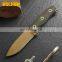 New High Quality Camping Knife G10 Handle Fixed Blade Knife Outdoor Camping and Combat Protection Knife