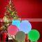 decorative lamp solar patio lights white led hanging ball RGB warm light pendant ball lamp